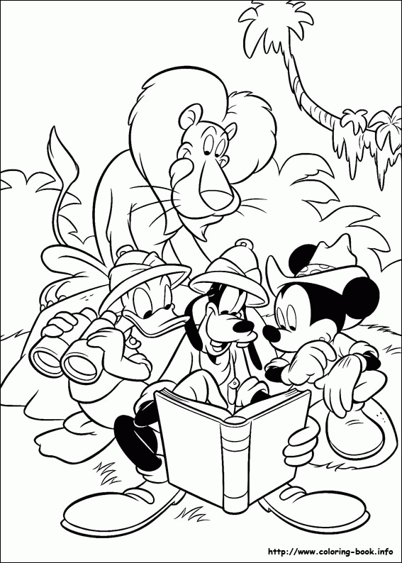 Goofy kolorowanki